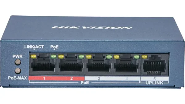 Hikvision 100M PoE Switch DS-3E0105P-E/M