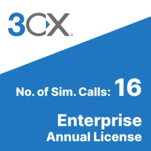 3CX Enterprise 16 Simultaneous Calls
