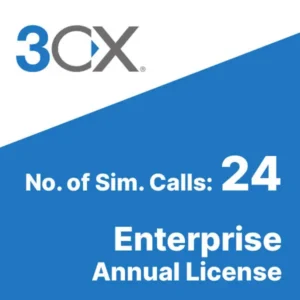 3CX Enterprise 24 Simultaneous Calls