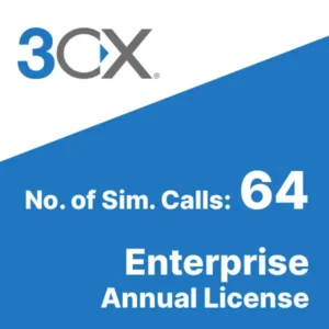 3CX Enterprise 64 Simultaneous Calls