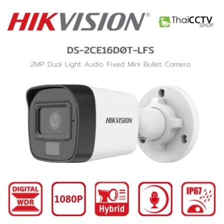 Hikvision DS-2CE16K0T-LFS-B36 - Genuine Product