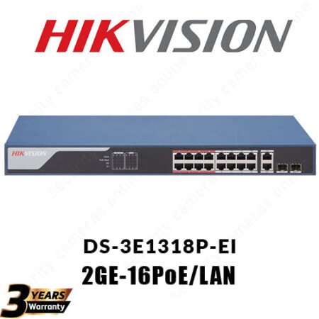 Hikvision DS-3E1318P-EI - Genuine Product