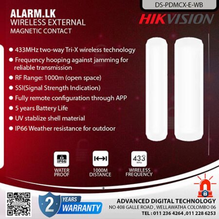 Hikvision DS-PDMCX-E-WB - Genuine Product