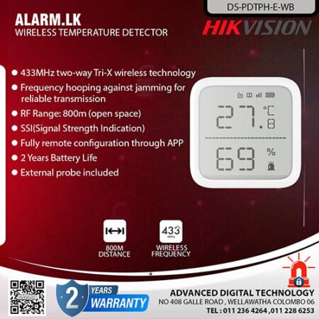Hikvision DS-PDTPH-E-WB - Genuine Product