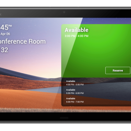 Yealink RoomPanel Plus E2 – لوحة جدولة الاجتماعات