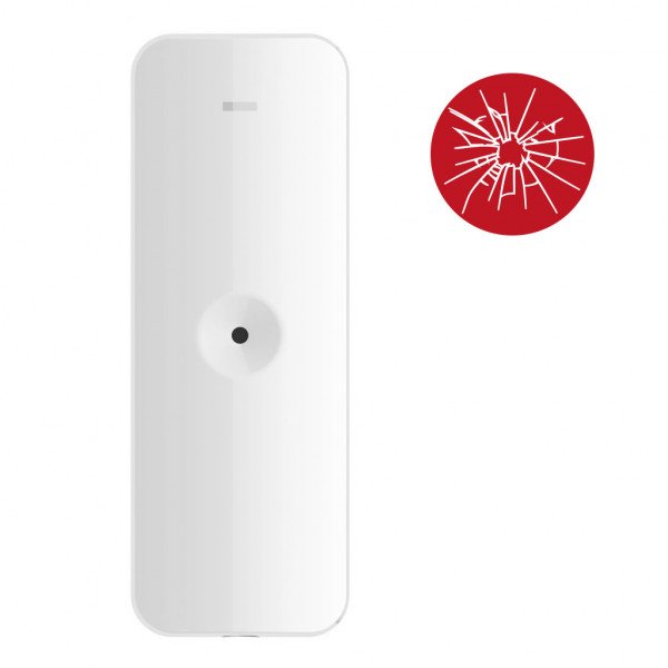 Hikvision DS-PDBG8-EG2-WB Wireless Glass Break Detector — AX PRO | هيكفيجن | Security Alarm Systems | Ibtikar Store