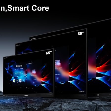 LINKVIL Smart Interactive Display — Android 16, 65 86 100 inch models