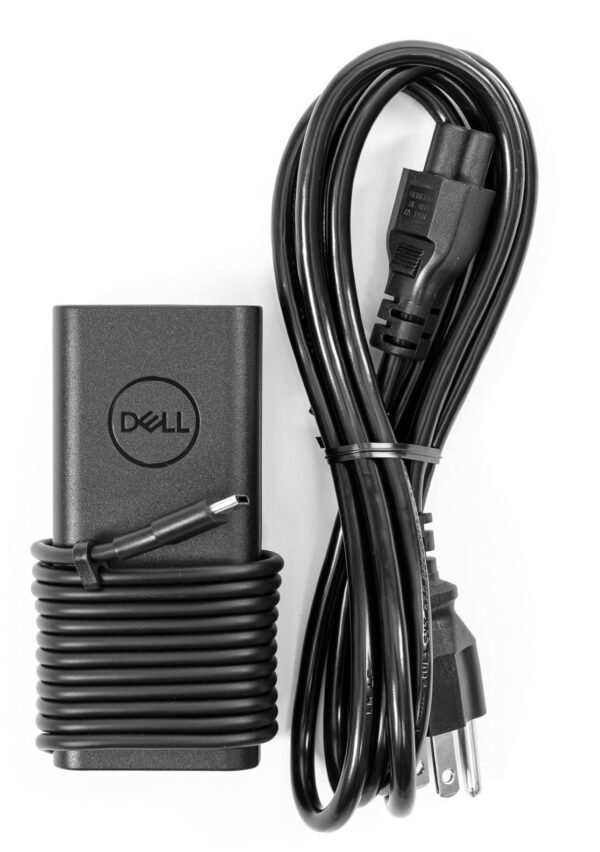 محوّل شحن ديل USB-C بقدرة 65 واط — قابس بريطاني | 450-BFFP