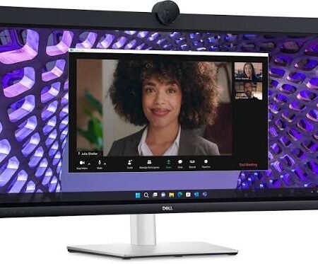 Dell 34 Curved Video Conferencing Monitor — P3424WEB, 86.71cm (34.1″), 3 yrs WUE