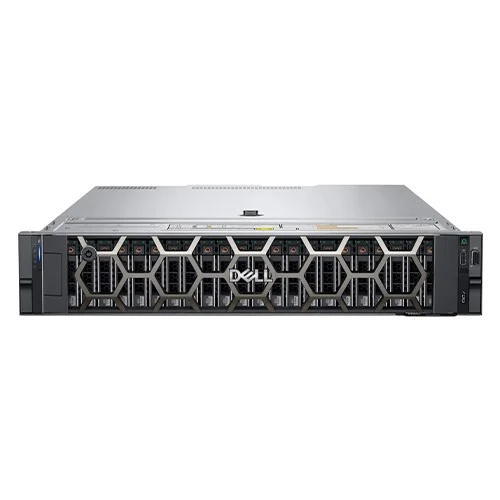 خادم Dell PowerEdge R760xs رفّي 2U بمعالج Xeon Silver 4410Y وهيكل 12 قرصاً مقاس 3.5 بوصة